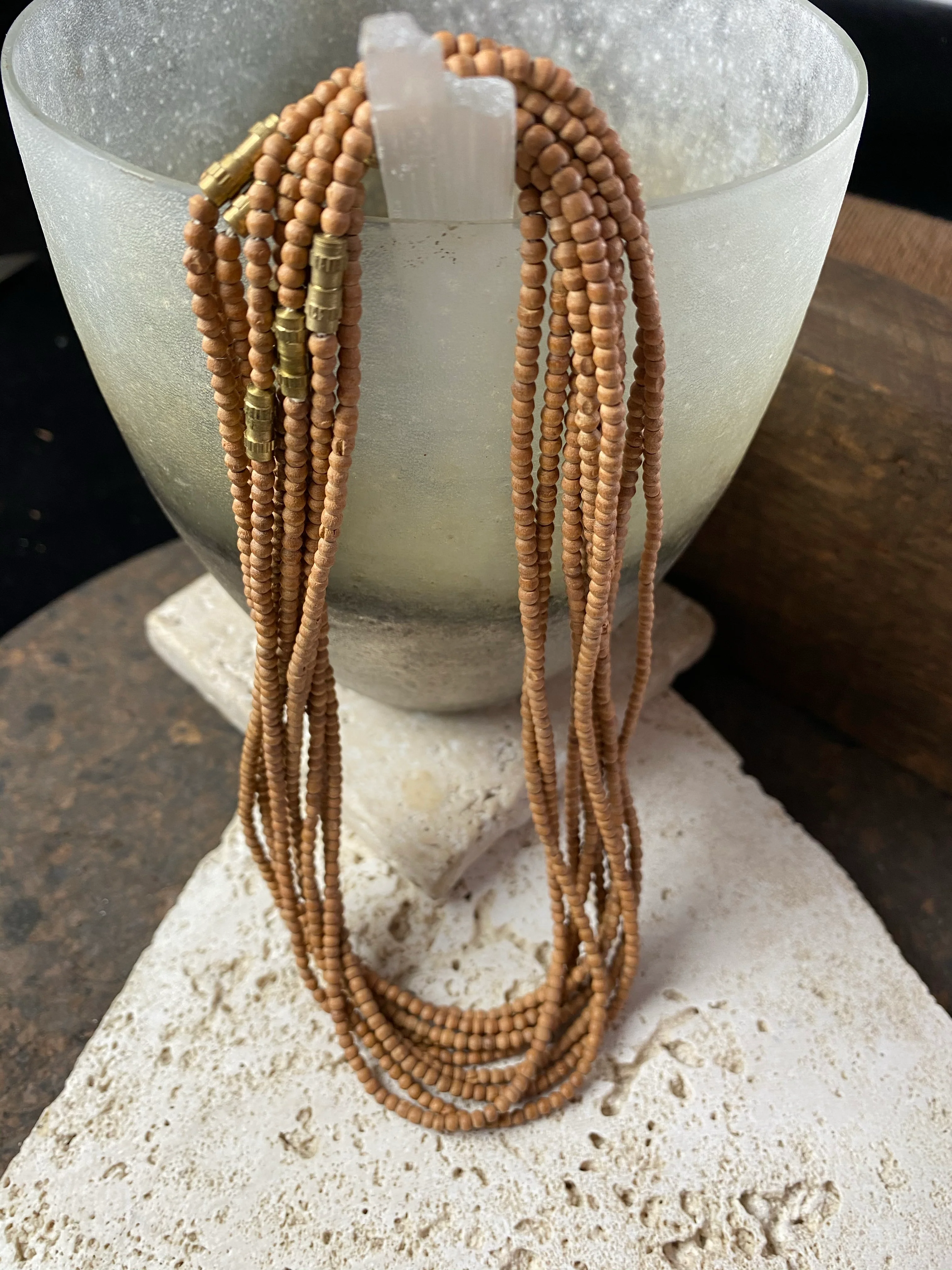 Sandalwood Choker Necklace - Image 4