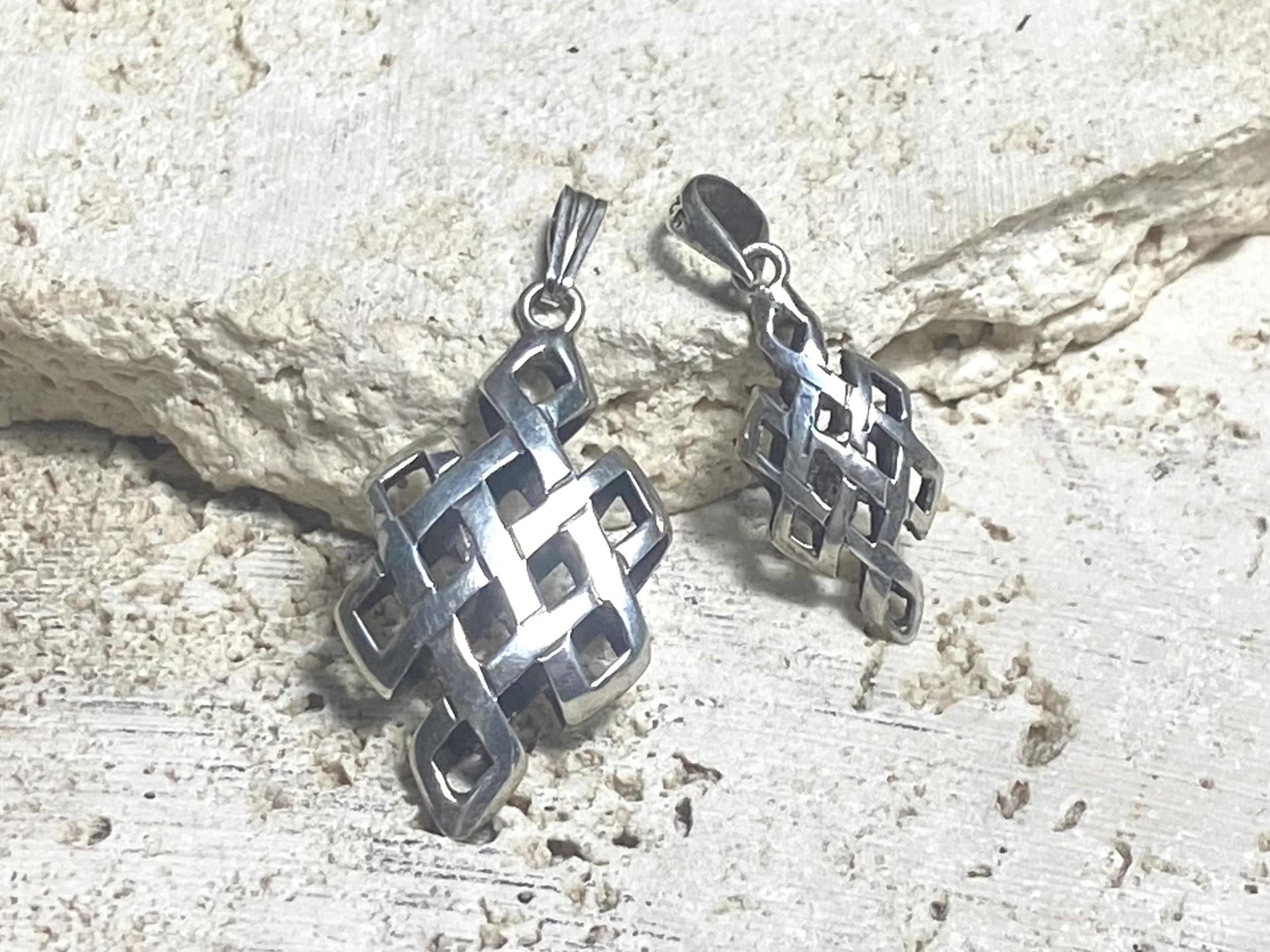 Silver Endless Knot Pendants - Image 4