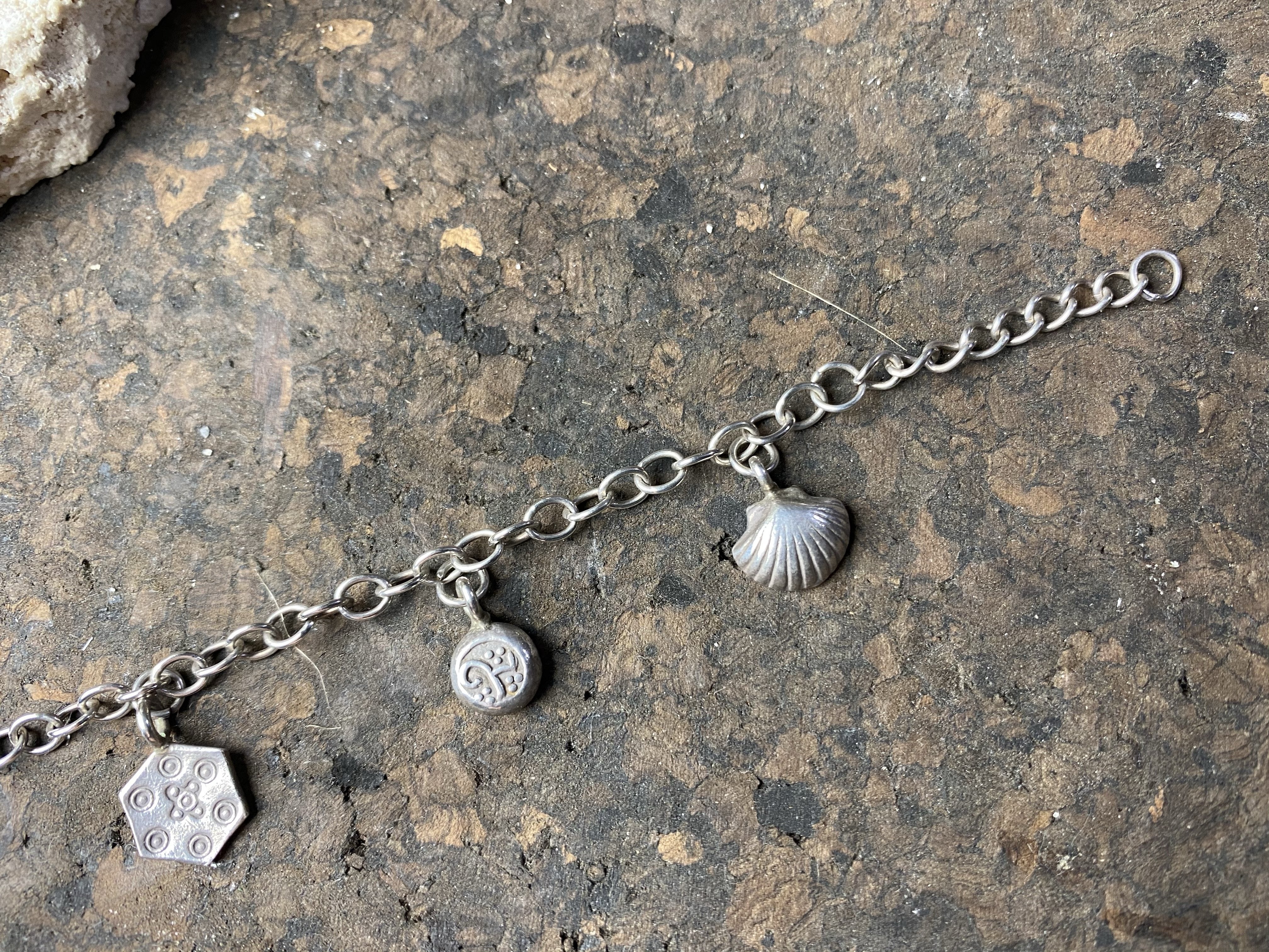 Silver Charm Bracelet - Image 3