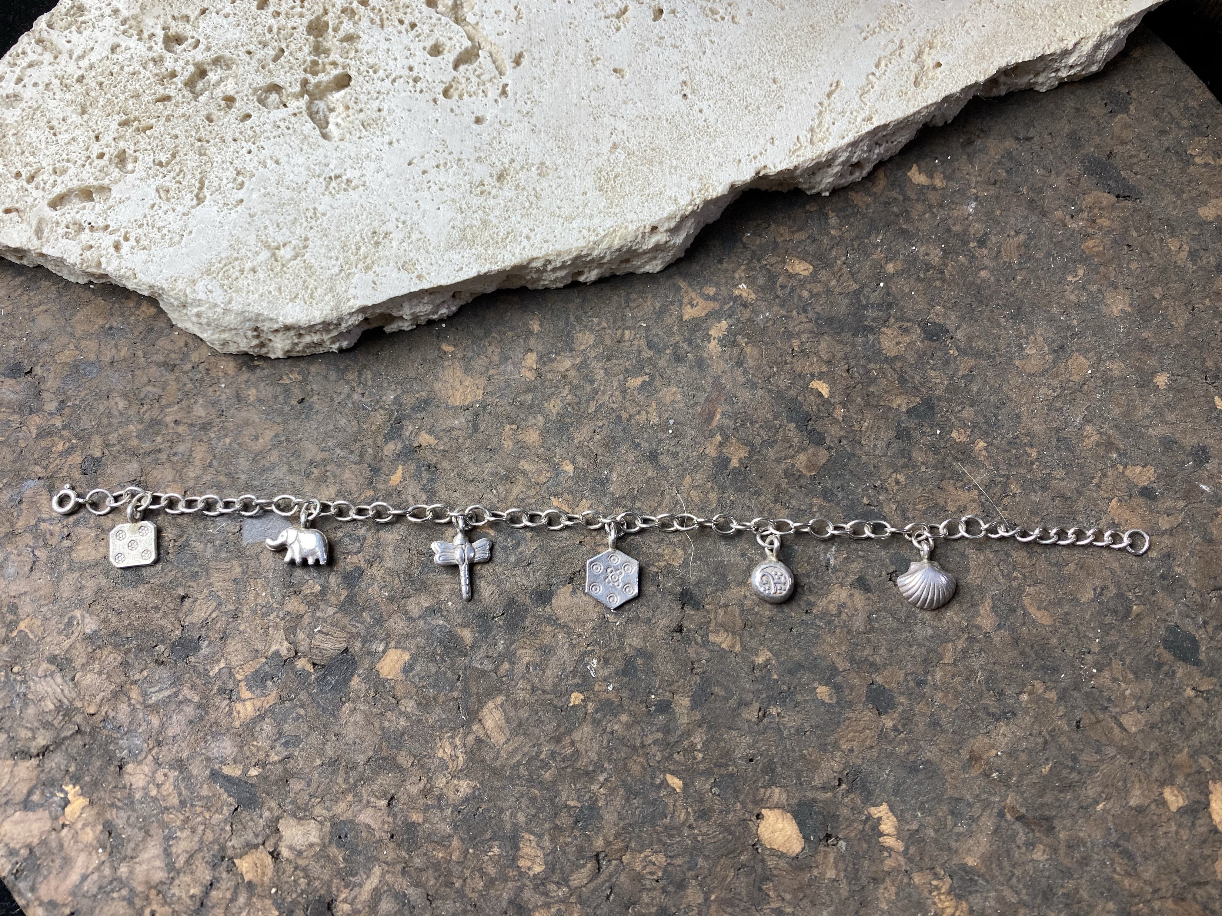 Silver Charm Bracelet - Image 4