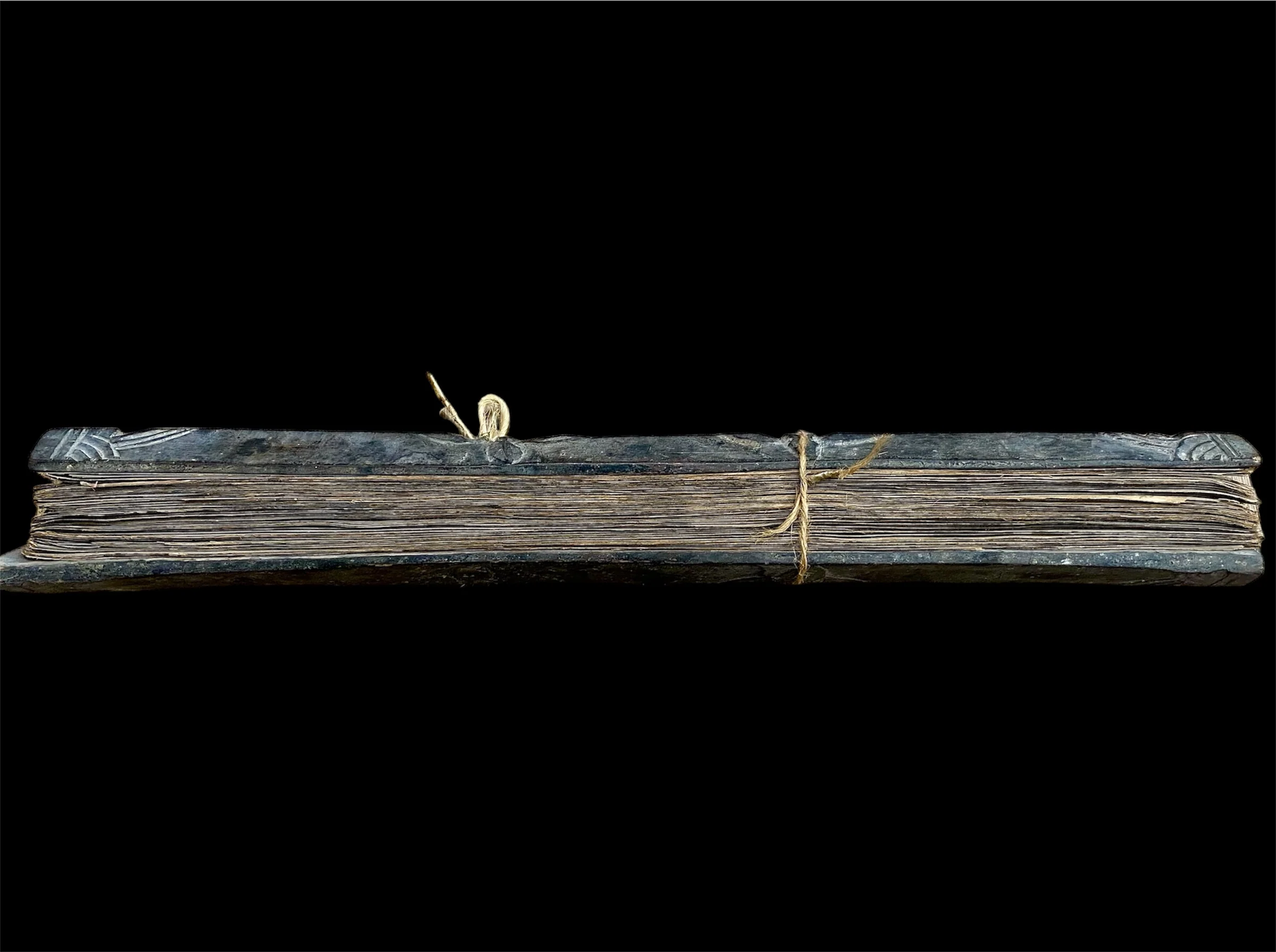 Sri Lankan Sinhalese Ola Palm Leaf Manuscript - Image 11