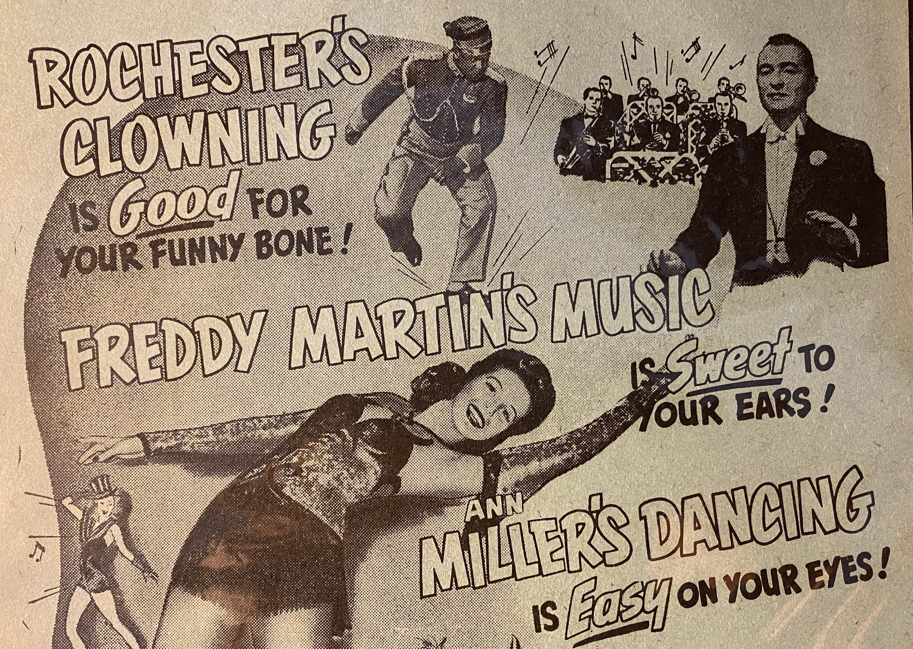Vintage Movie Poster - Ann Miller - Image 3