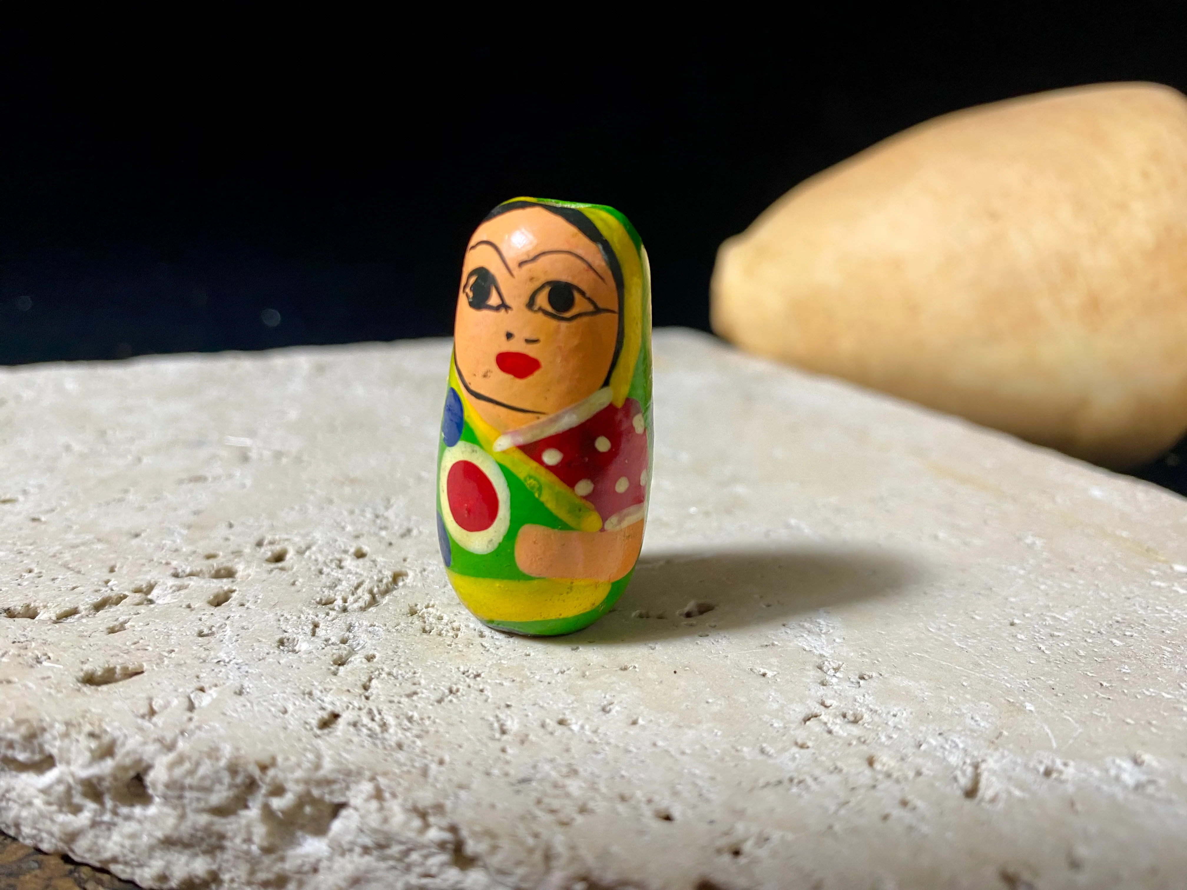 Wood Babushka Doll Beads - Image 5